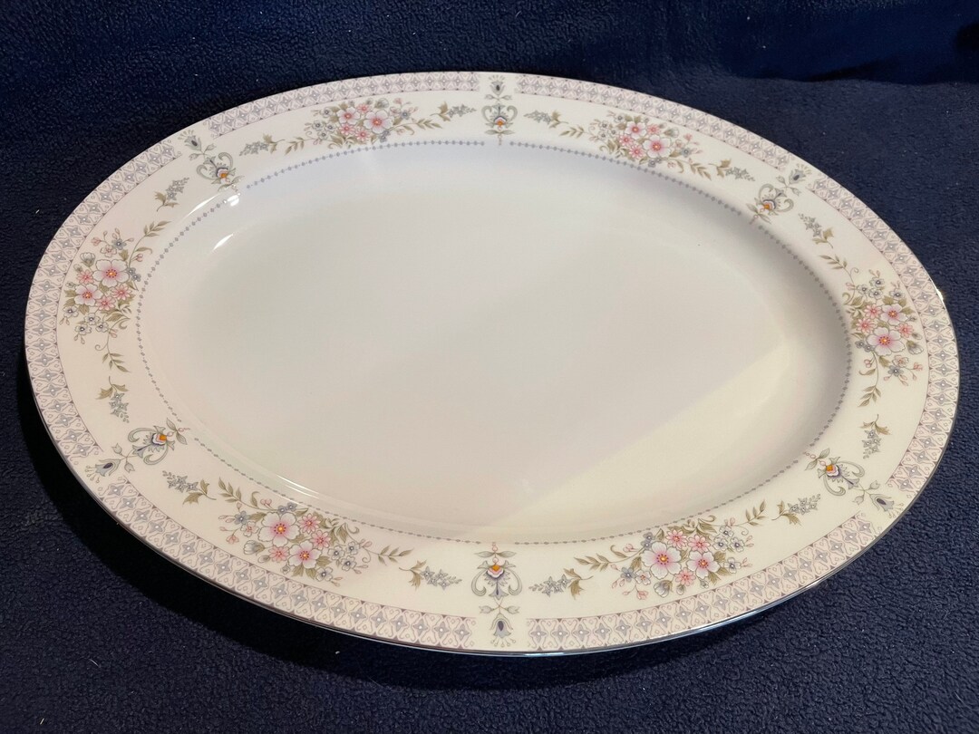 Vintage Mikasa China Platter hamilton Etsy
