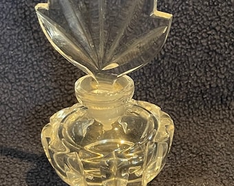 Vintage Crystal Perfume Bottle