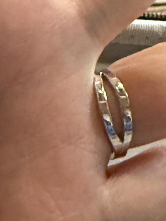 Vintage Gemstone Silver Ring - image 6