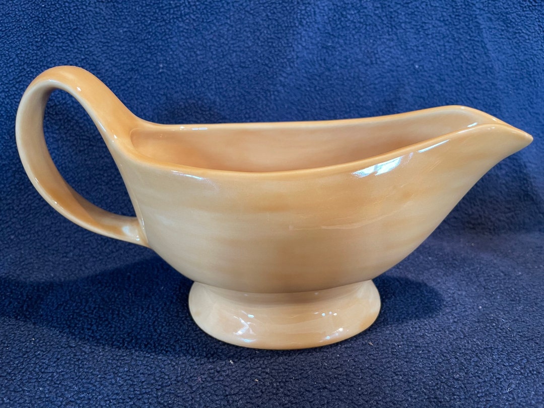 Vintage Pottery Barn Gravy Boat Etsy