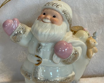 Lenox Bright Christmas Santa Votive Lenox Bright Christmas Santa Votive