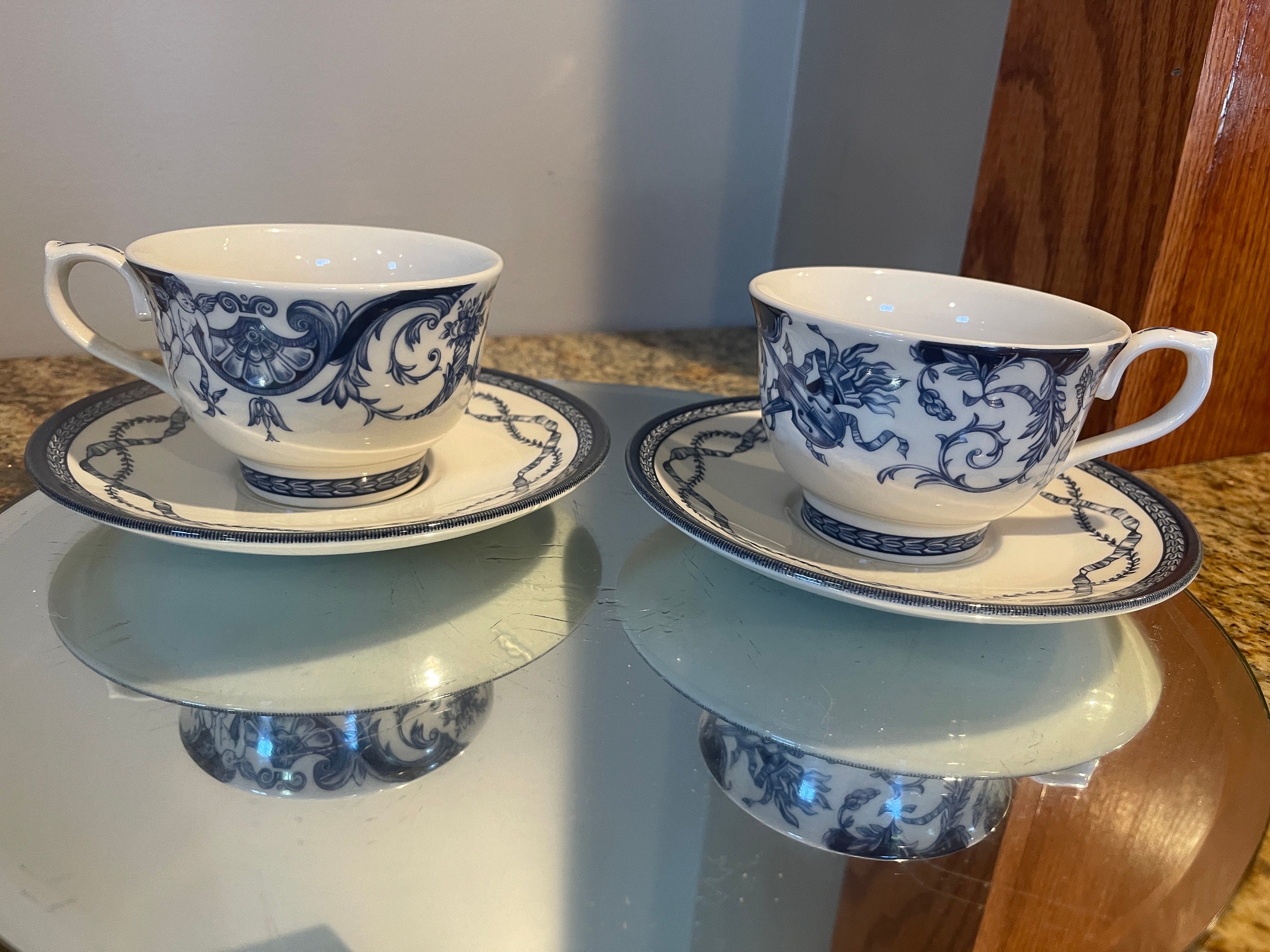 queens アンティーク皿 Queens Fine Bone China - Etsy