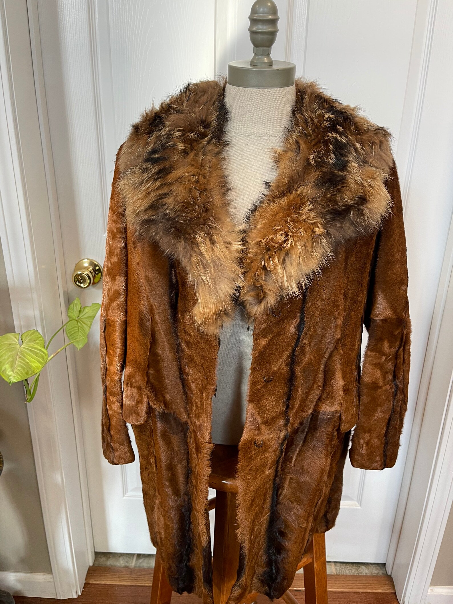 Vintage Beaver Fur Coat Etsy