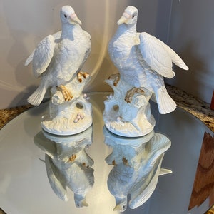 Vintage Lefton Doves