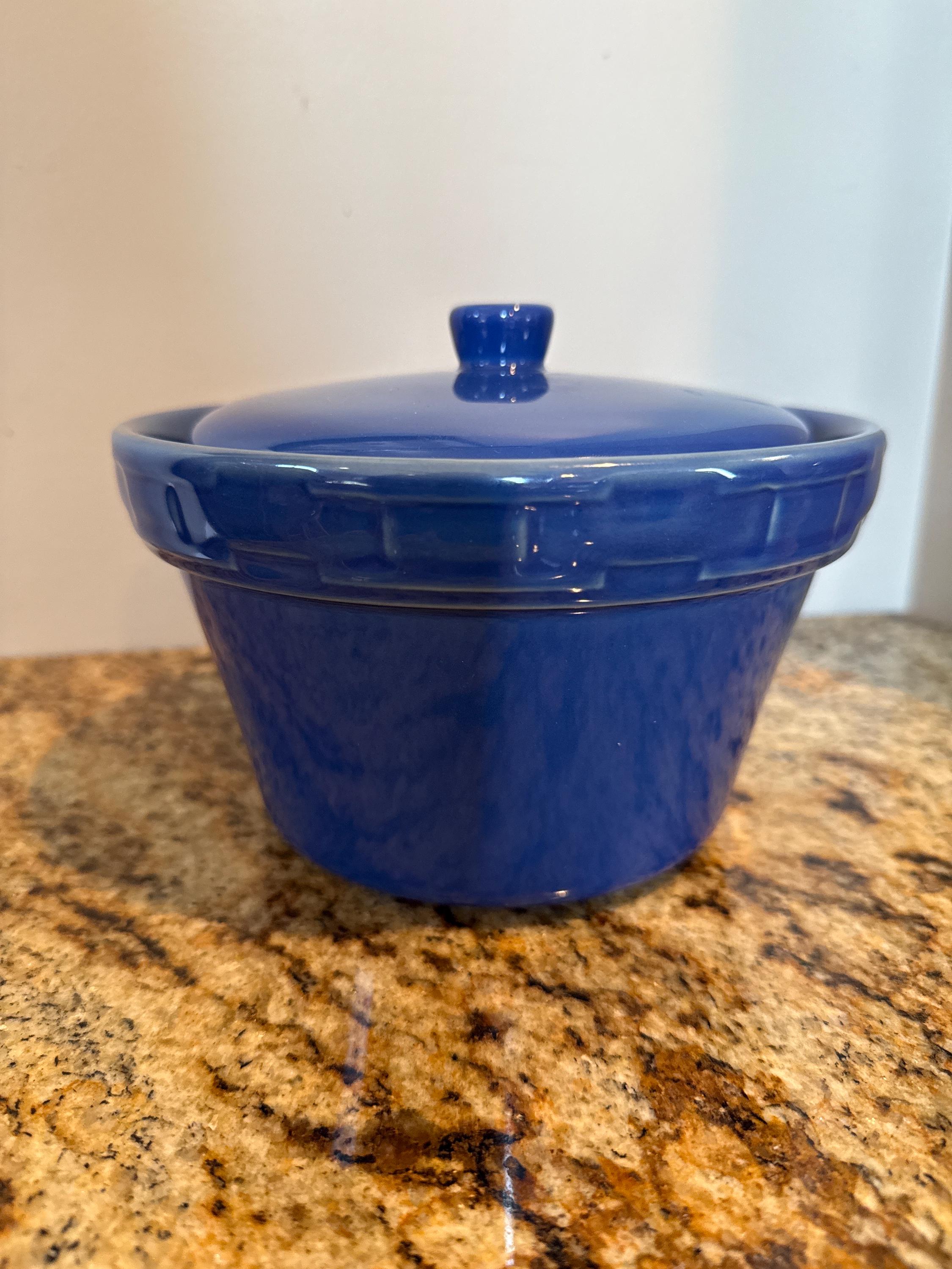 Longaberger Pottery Bean Pot - Etsy
