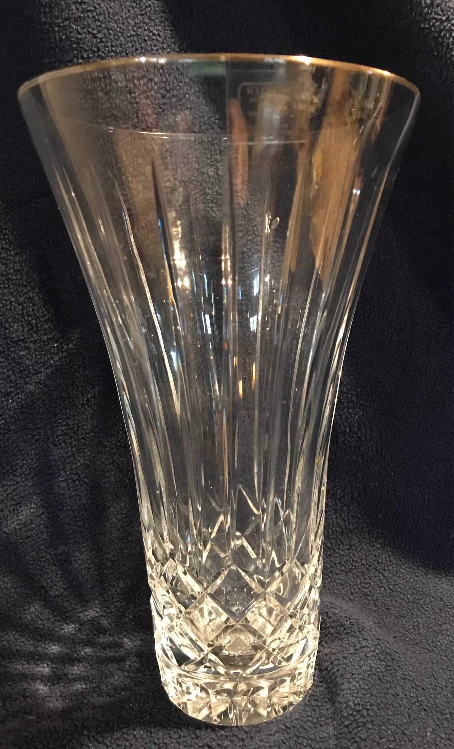 Illusion 24 Lead Crystal Vase by Samobor Etsy