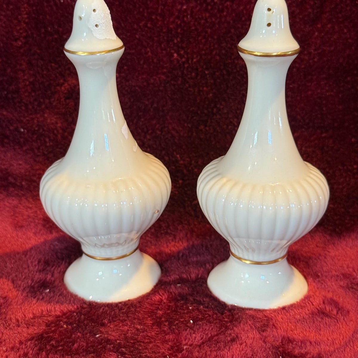 Vintage Lenox Salt and Pepper Shakers