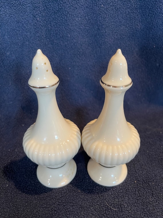 1950’s レニーレノックス ビンテージ 塩＆胡椒入 アドバタイジング Vintage Lenox Salt and Pepper Shakers - Etsy