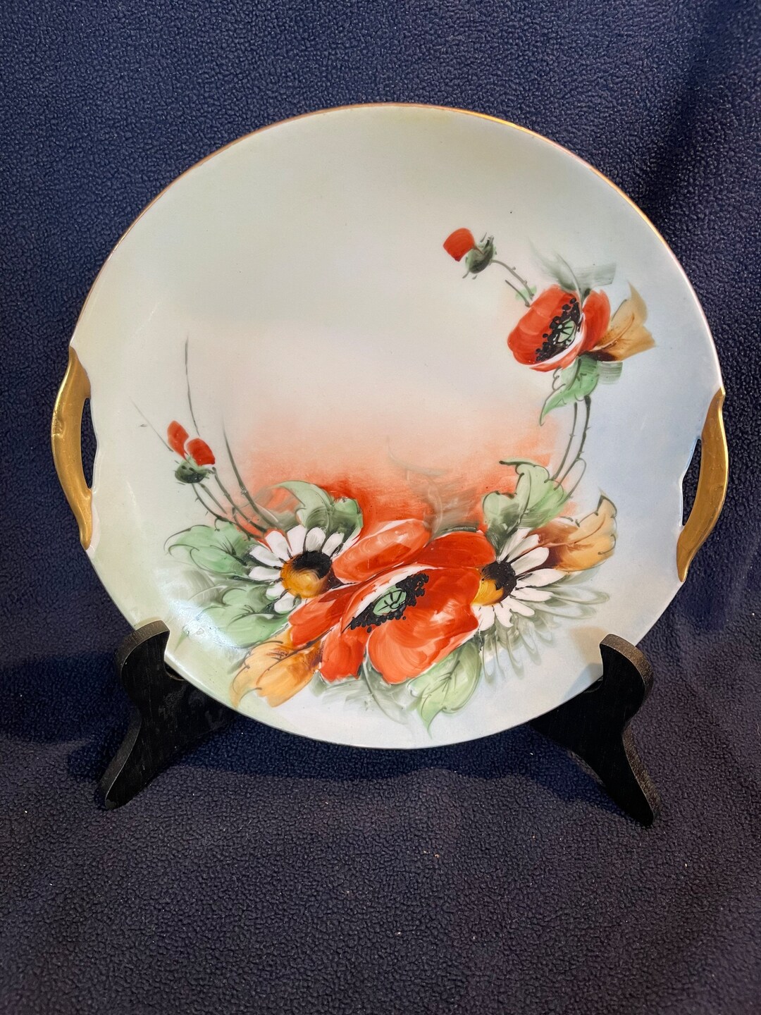 Vintage KPM Germany 10” Plate - Etsy