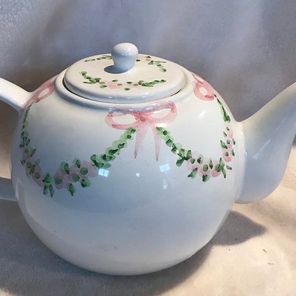 Hand Painted Teapots Etsy