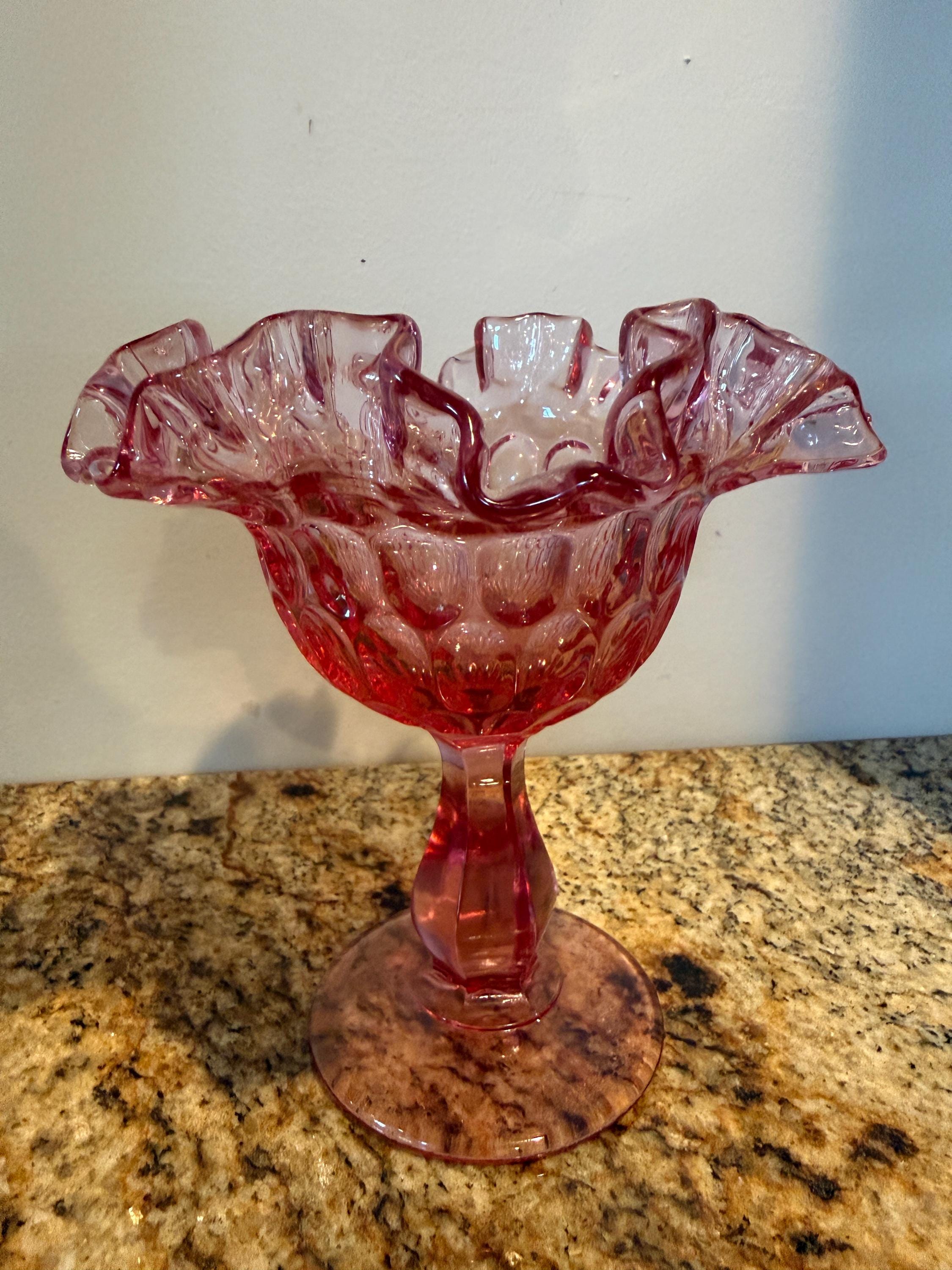 Fenton Pink Ruffle - Etsy