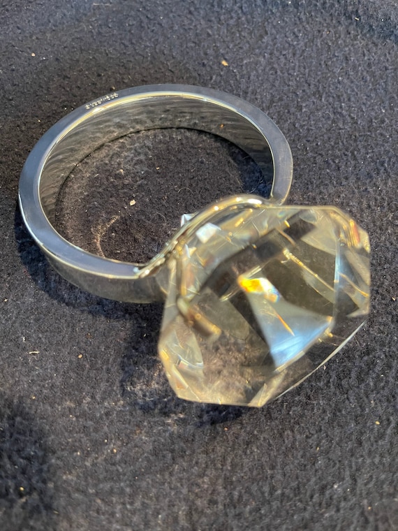 Vintage Shannon Crystal Ring-Large