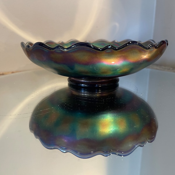 Vintage Carnival Glass Bowl