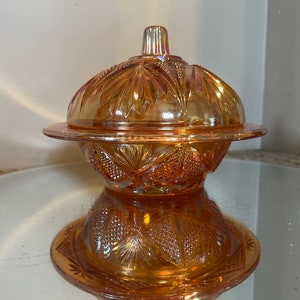 Vintage Imerial Glass Butter Dome/Dish