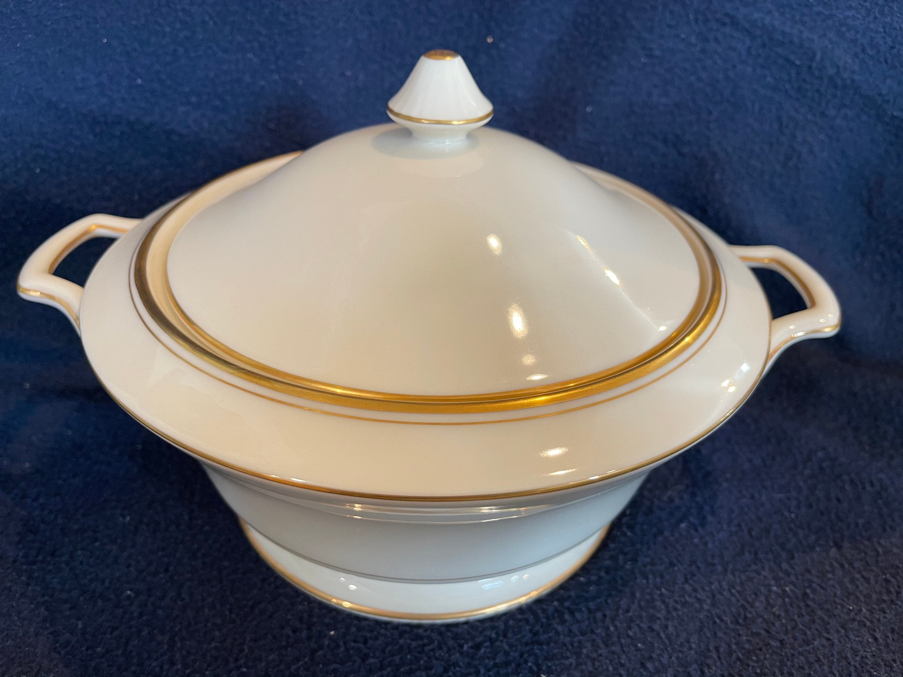 Vintage Mikasa Lidded Serving Bowl Etsy