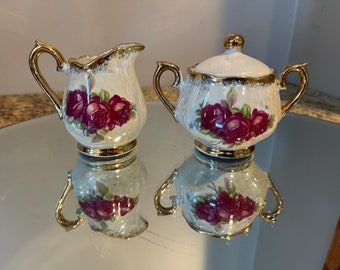 Vintage Veagco Japan Cream and Sugar