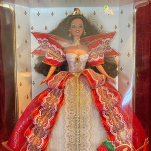 Vintage 10th Anniversary Happy Holiday Barbie