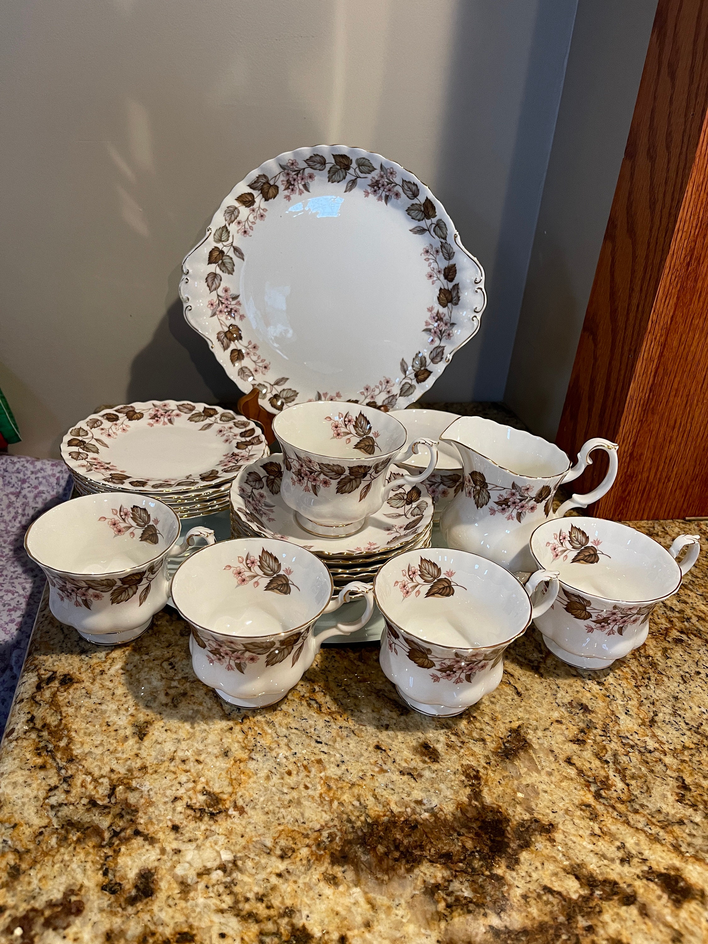 Buy Vintage Royal Albert Tea Set Online in India - Etsy