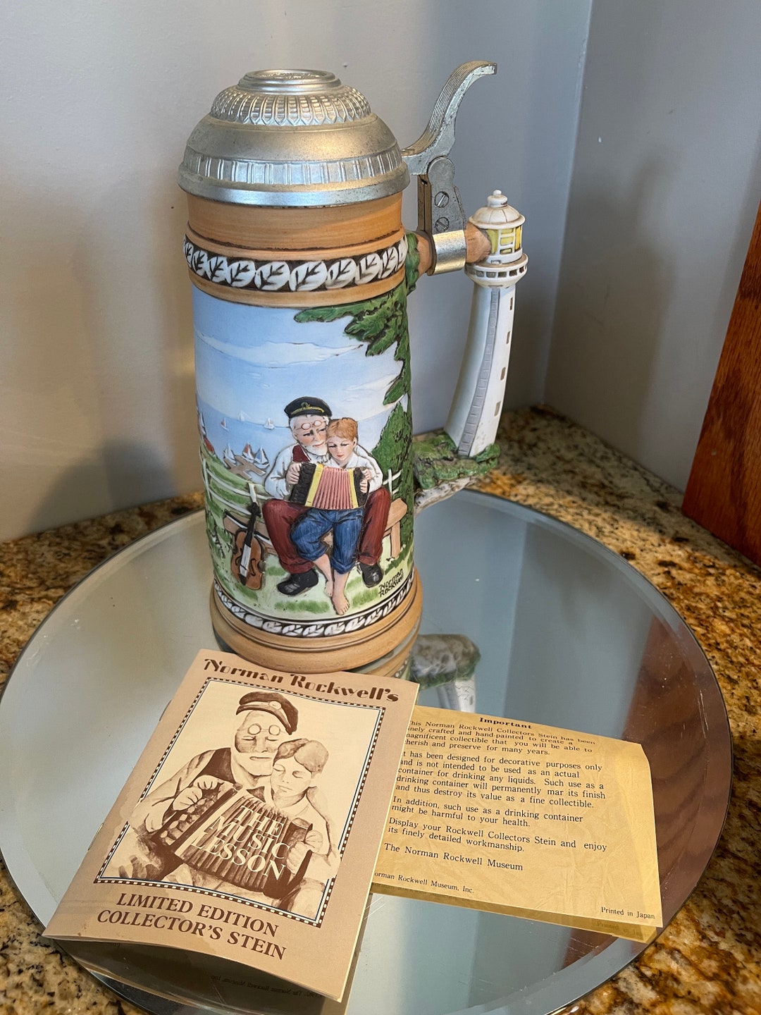 Vintage Norman Rockwell “for A Good Boy” Stein - Etsy