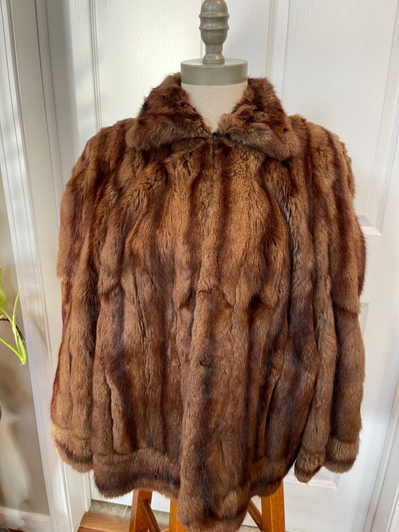 Vintage Mink Cape Coat  from Stix, Baer Fuller.