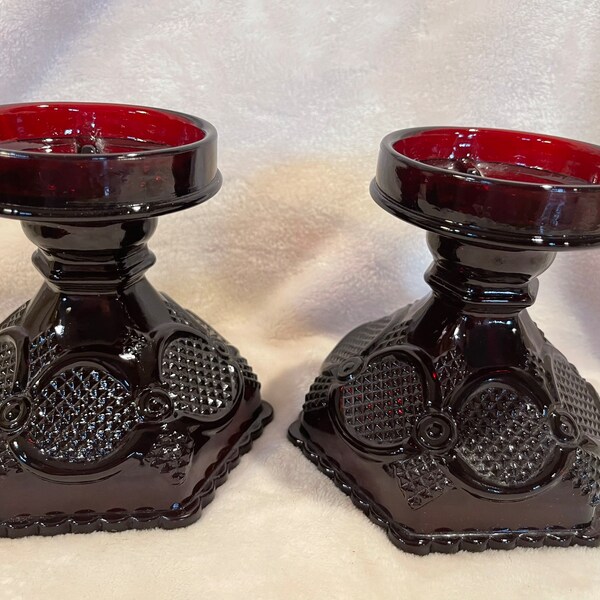 Avon Cape Cod Candle Holders Etsy