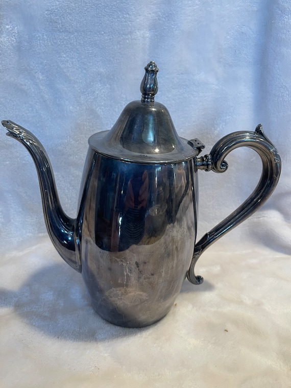 Vintage Oneida Silver Plated Teapot Etsy