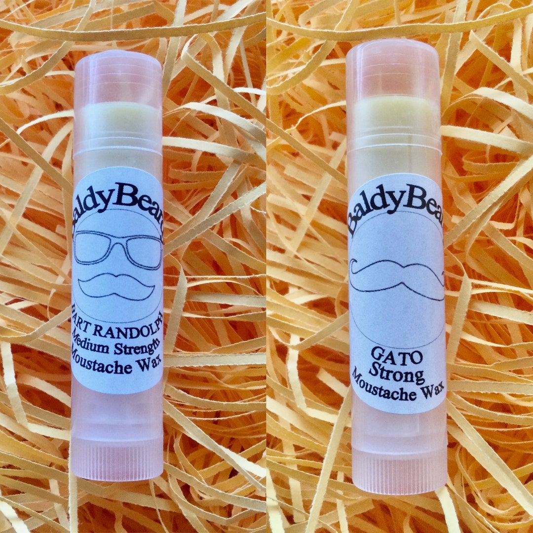 Moustache Wax Twisty Tubes. Moustache Styling and Holding Wax in a Tube