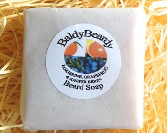 Beard soaps by BaldyBeardy, beard cleansing, hydrating, moisturising soaps for beard care, grooming, beard cleaning, man soap, best UK beard