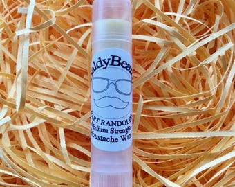 Vridbara tuber för mustaschvax. Styling och upphängning av mustaschvax i tub. Enkel och bekväm att applicera när du är på språng. Mustaschvårdsprodukt Storbritannien