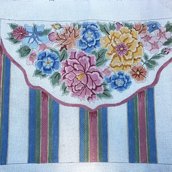 Toile à Peindre Pour Needlepoint 14ct - Motif Abstrait Coloré #HP538B - Neuf, Une Feuille