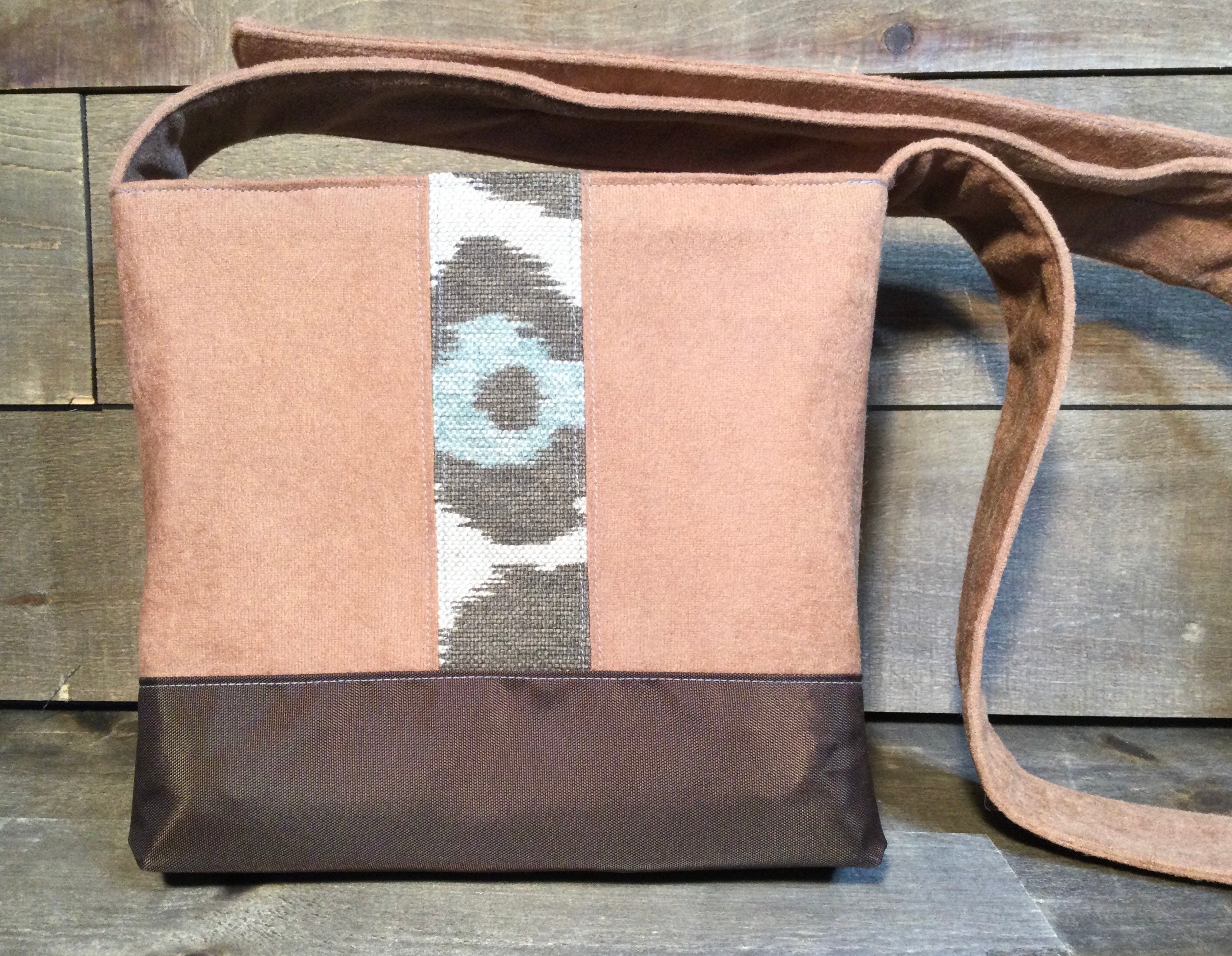 Messenger Bag Shoulder Bag Crossbody Bag Recycled Fabrics Etsy UK