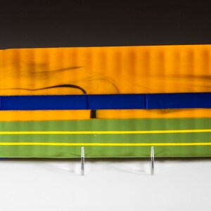 Fused glass platter, glass platter, serving dish, home decor, one of a kind