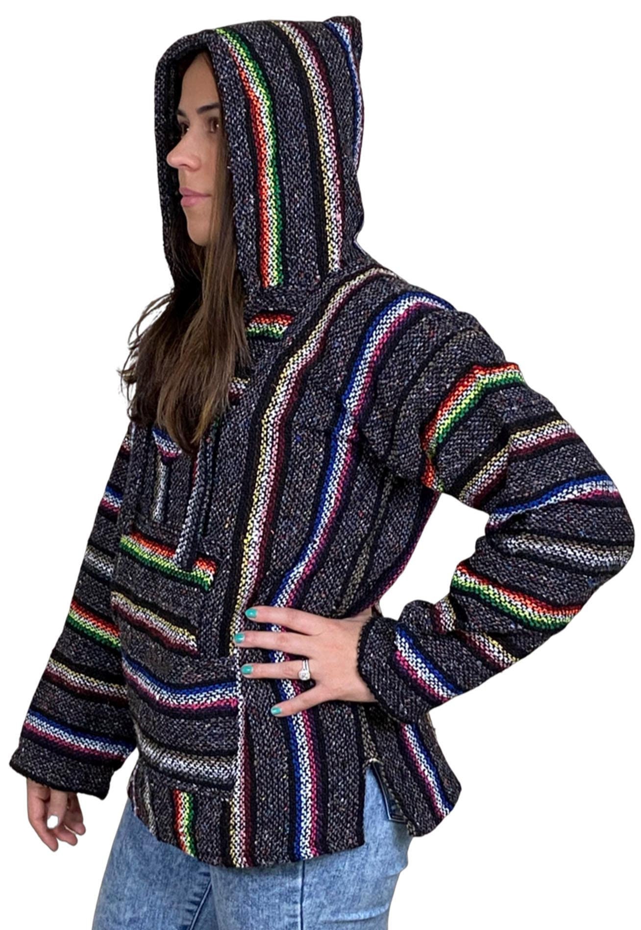 Clothing Amazon Baja Hoodie Mexican Poncho Baja Ponchos For Mens