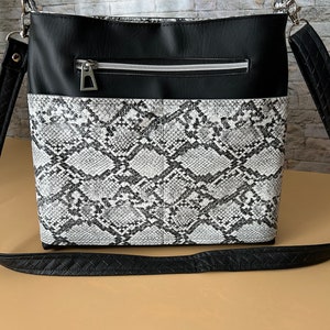 SNAKESKIN Crossbody Bag