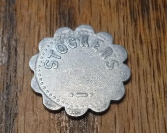 Stocker's One Penny Trade Token Aluminum Canton. Ohio