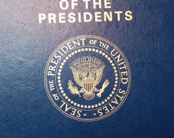 United States Mint Medals Of The Presidents Brass Medals 1-5/16" In Binder