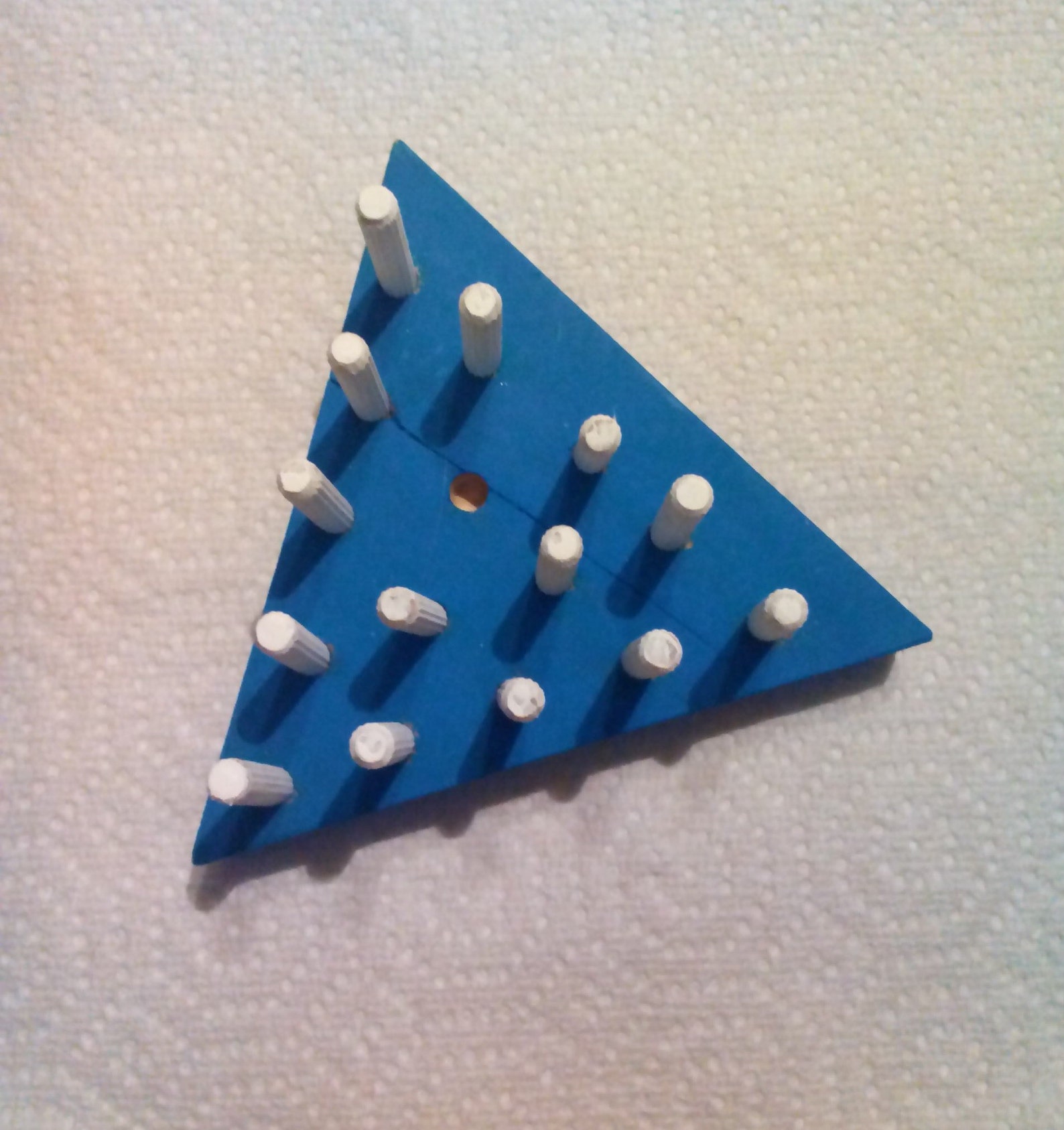 Handmade Wooden Peg Game Regular Size or Mini Etsy