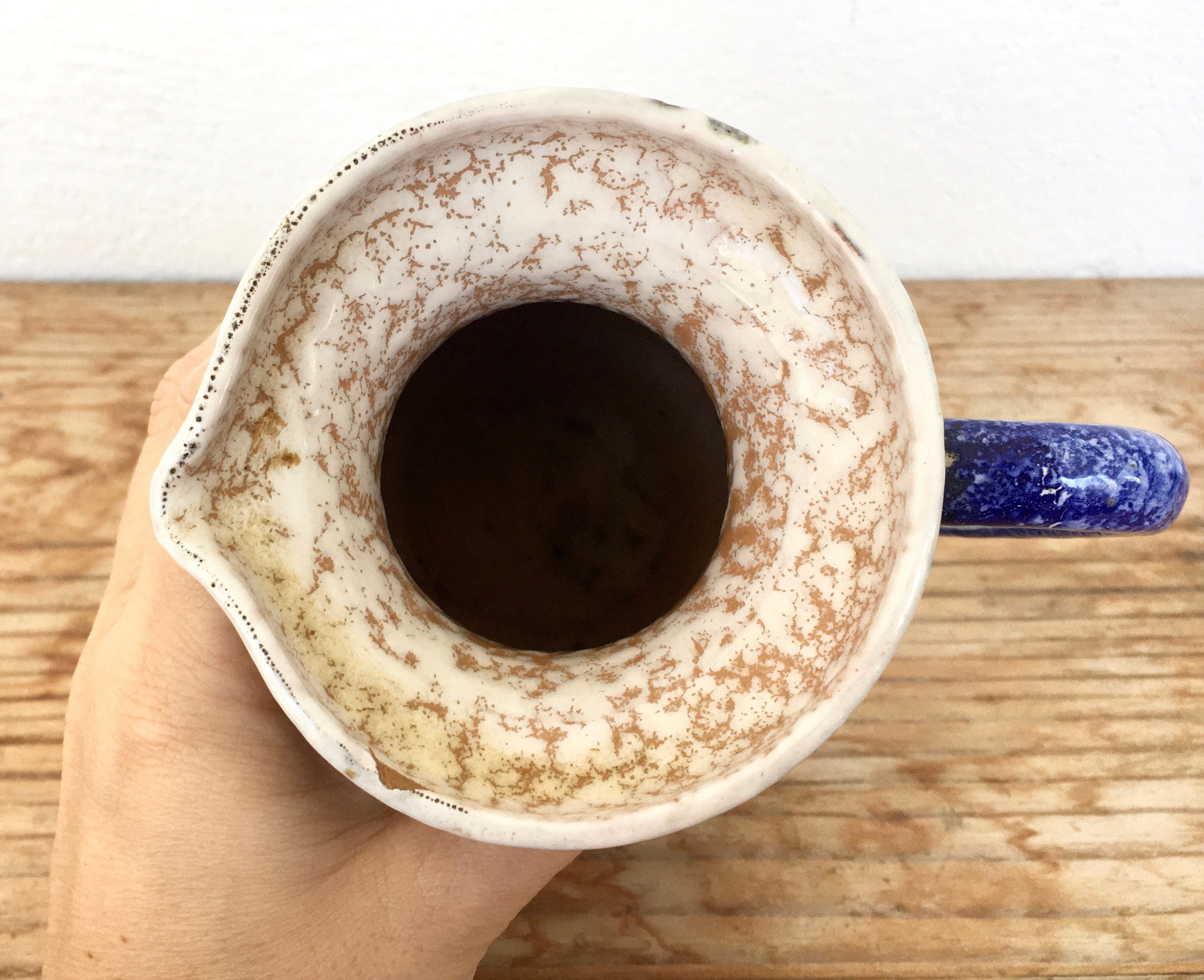 1960年代のFratelli Fanciullacci陶器の水差し、イタリア製ミッド