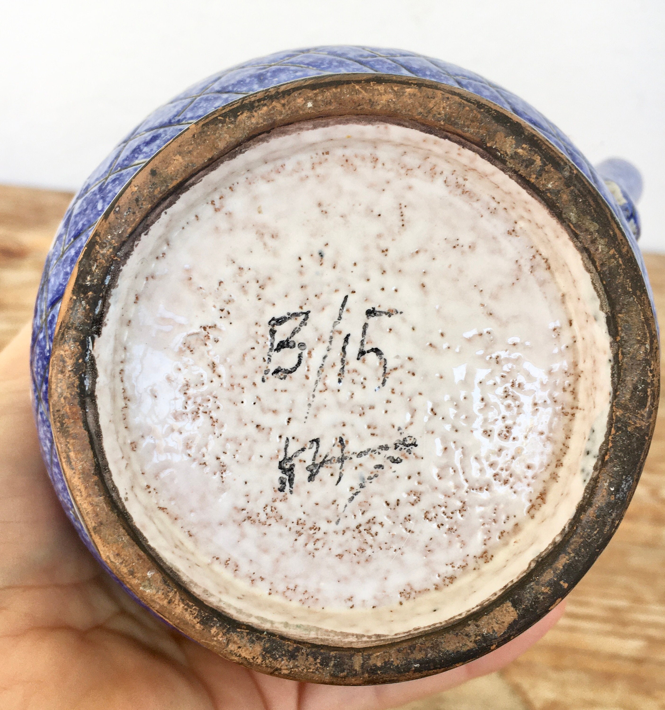 1960年代のFratelli Fanciullacci陶器の水差し、イタリア製ミッド