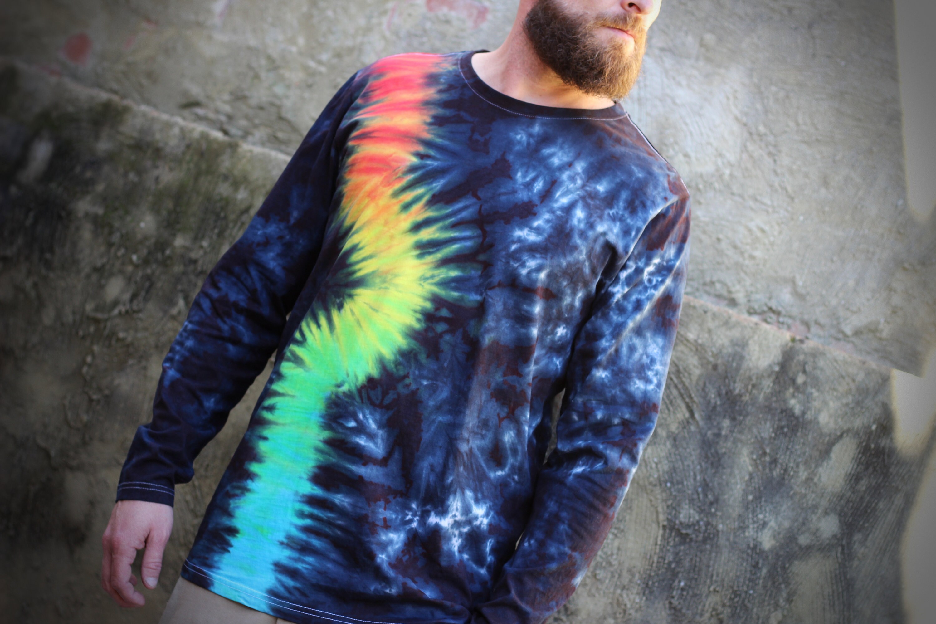 mens tie dye t shirt