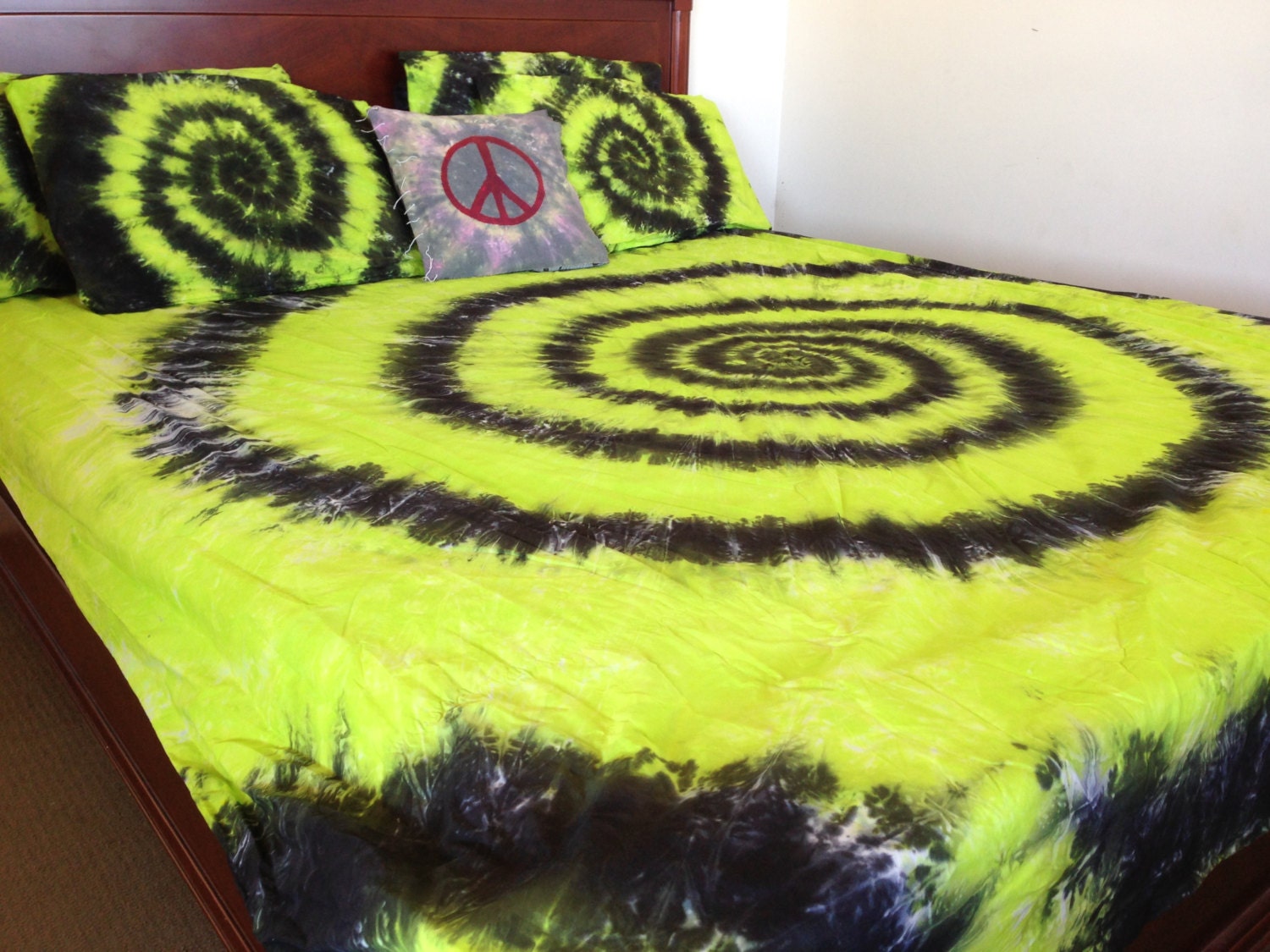Tie Dye Spiral Tie dye Bedding Duvet Cover Set Quilt Cover Etsy