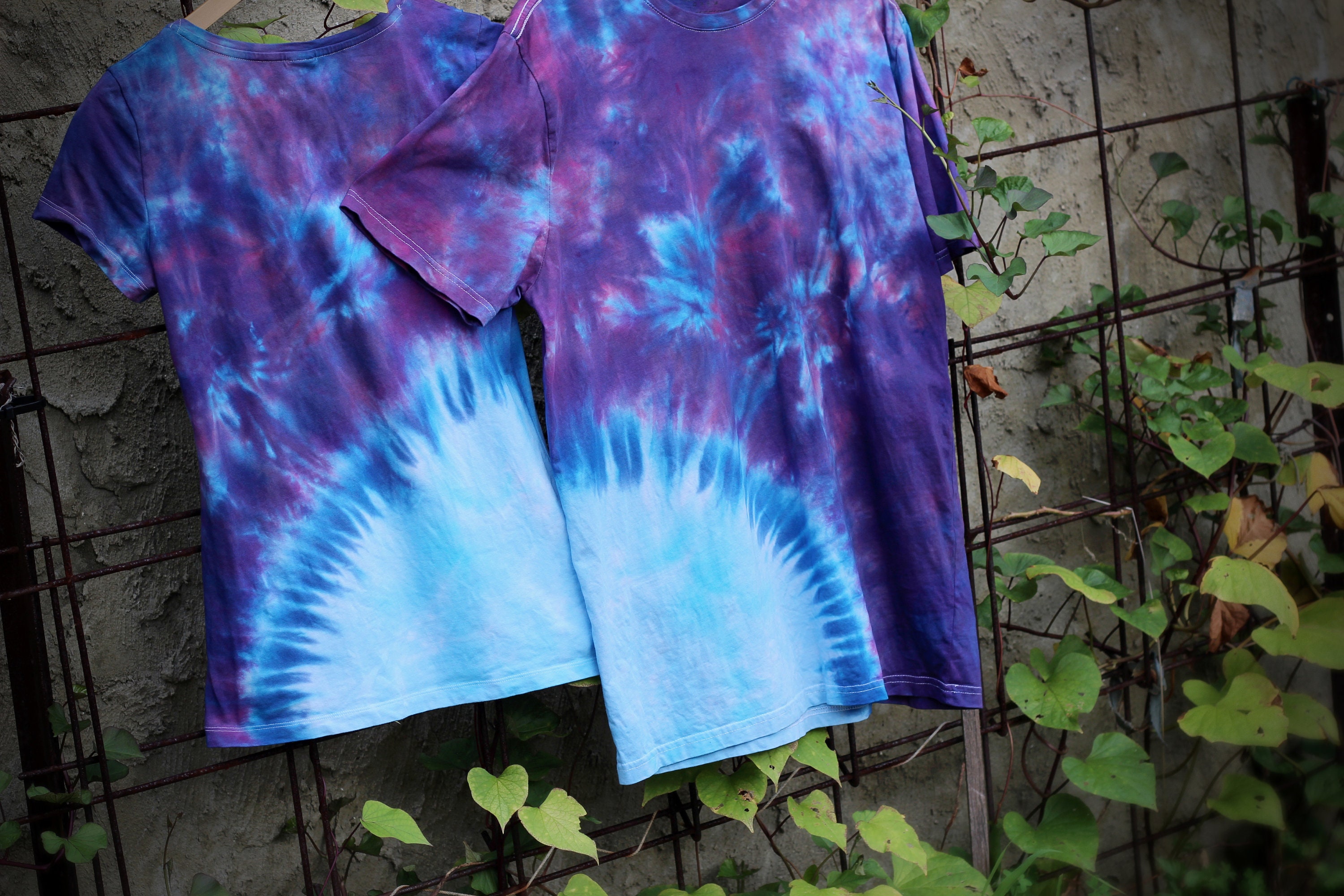 matching tie dye shirts
