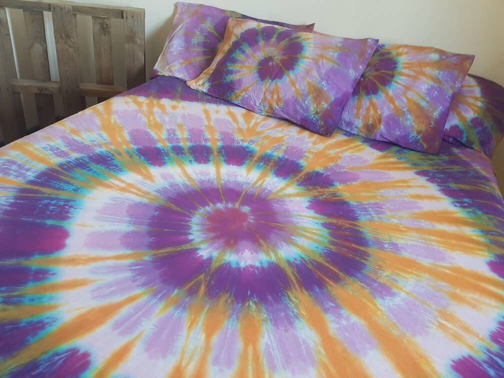 Tie dye Bedding Quilt Cover Set / Duvet / Doona or 500tc Etsy