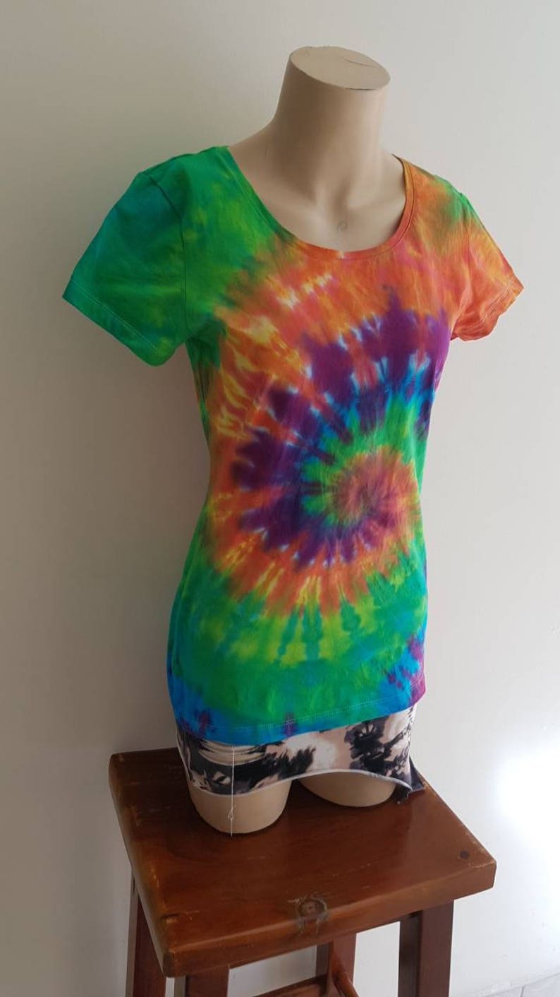 Tie Dye T-Shirt Women's and Mens by Clair Sol. Plus Size | Etsy