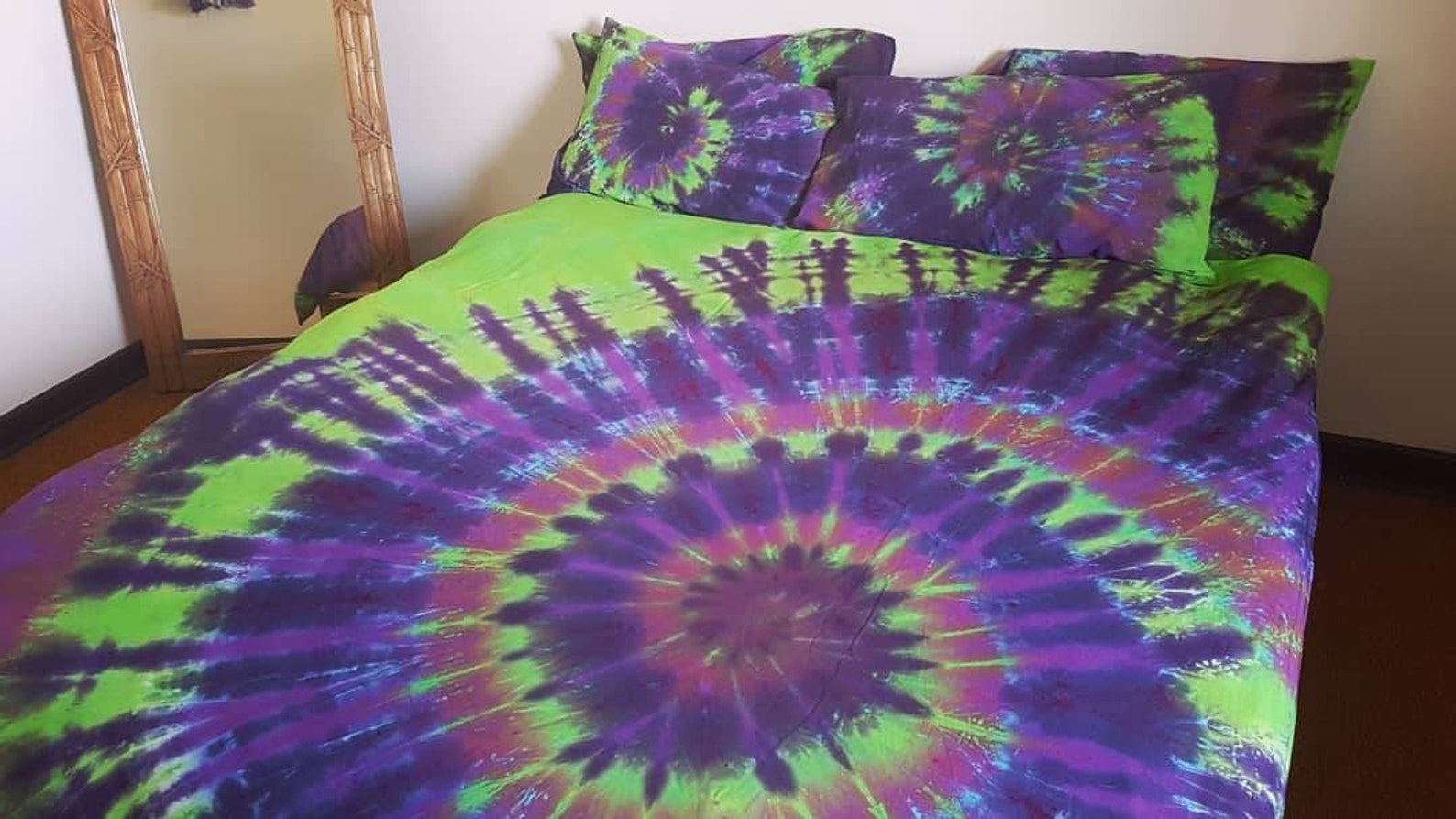 Tie dye Bedding Spiral Doona Cover Duvet Cover 500tc Sheet Etsy