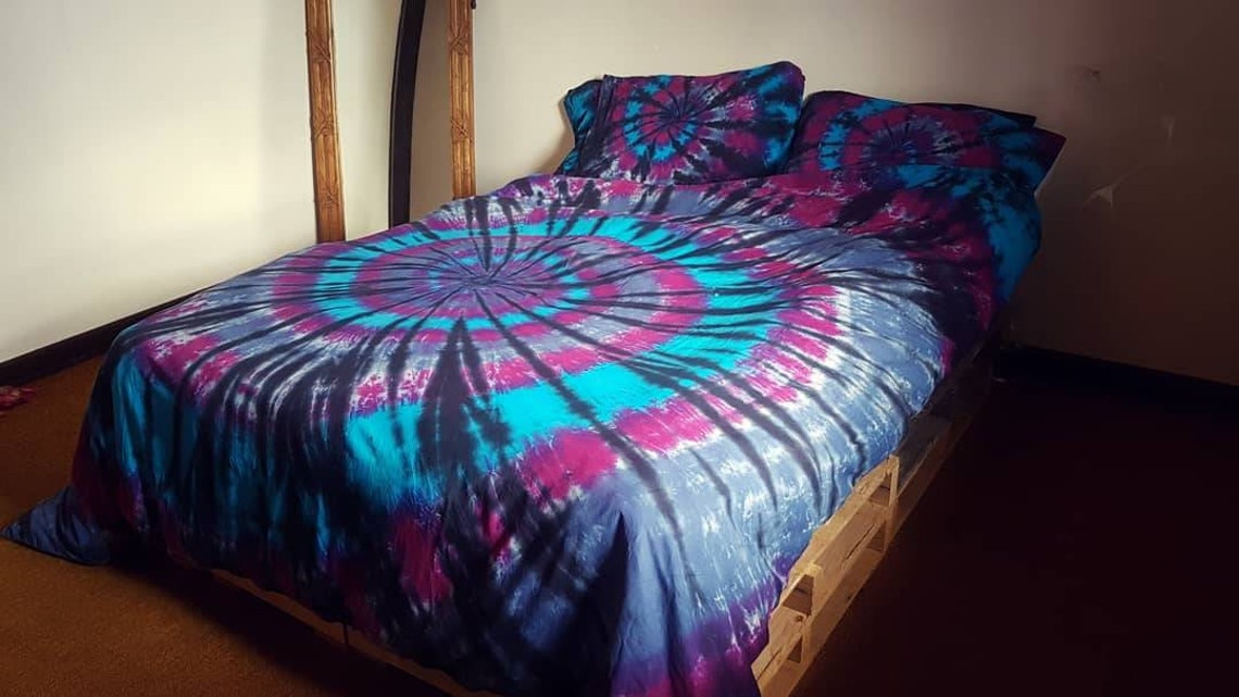 Tie dye Bedding Doona Cover Set Duvet Cover Set Quilt Cover Etsy