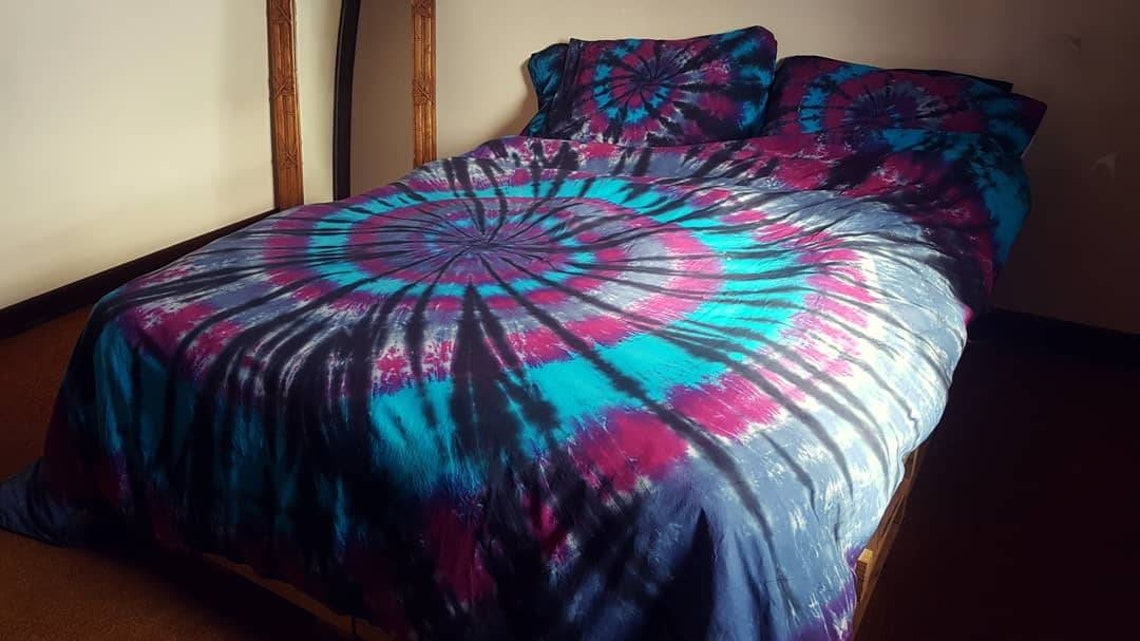 Tie dye Bedding Doona Cover Set Duvet Cover Set Quilt Cover Etsy