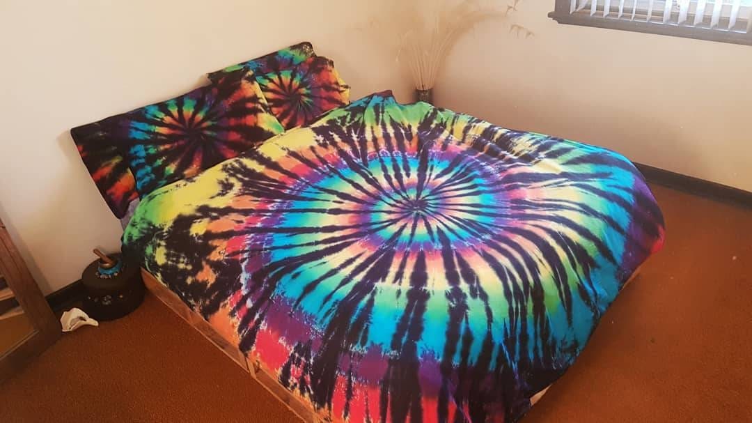 Tie Dye Bedding, Doona Cover Set, Quilt Cover Set, Duvet Cover Set, Bed