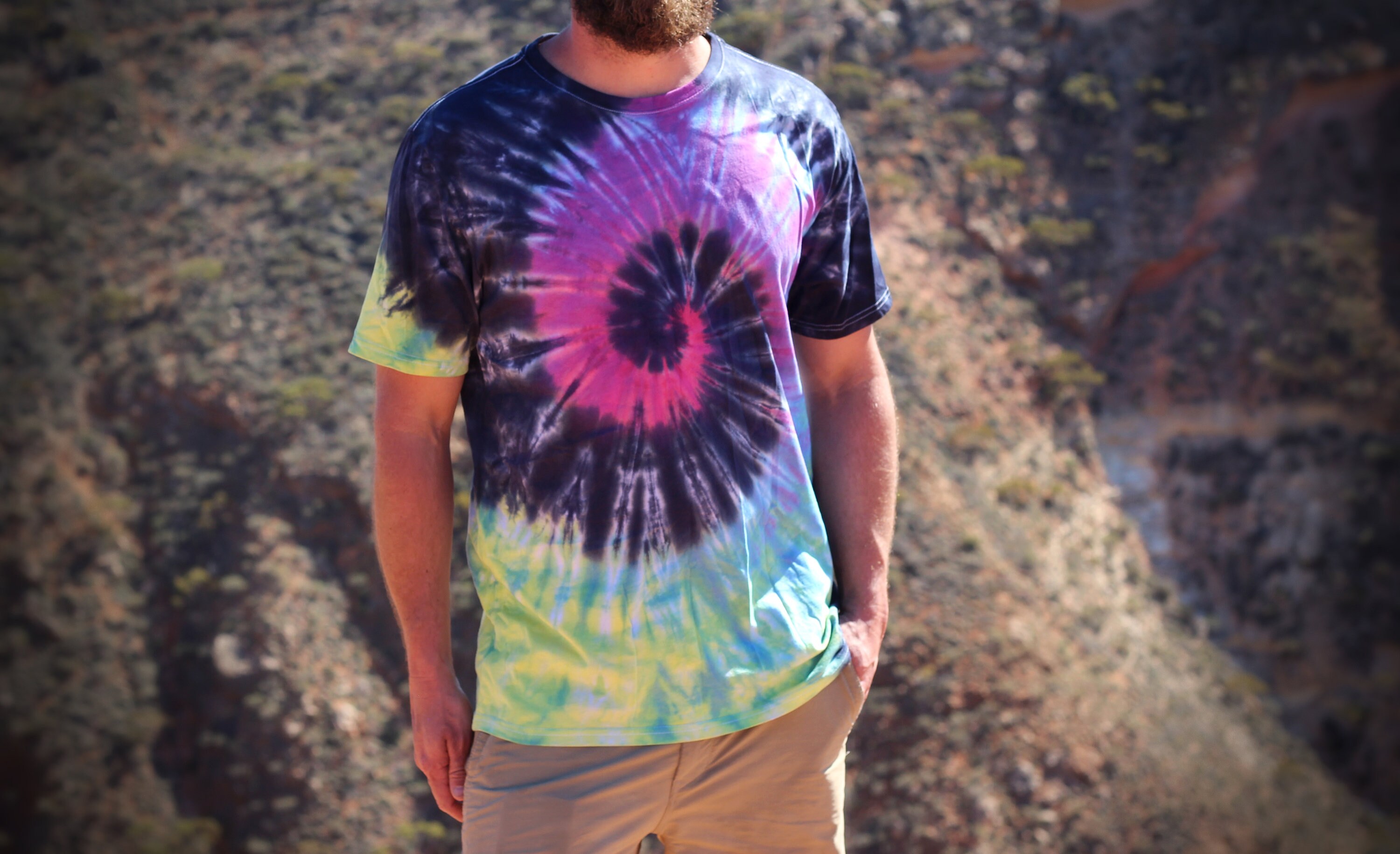 mens tie dye t shirt