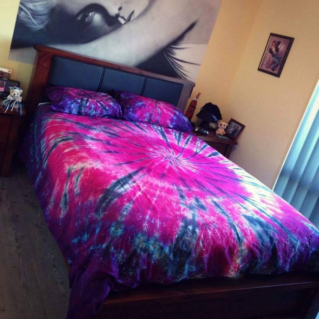 Tie Dye Bedding Doona Cover Set Quilt Cover Set Duvet Cover Etsy Canada